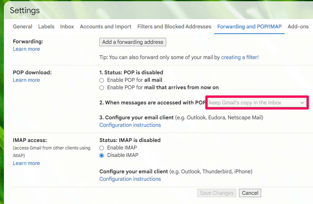 Source: Gmail screenshot