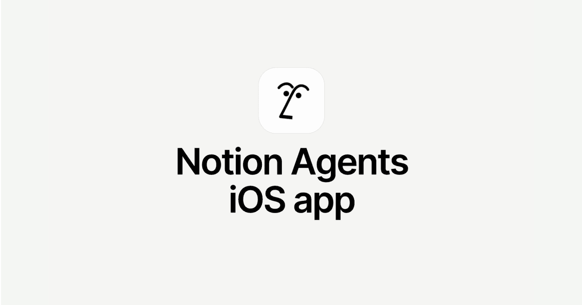 Te presentamos la app Notion Agents para iOS