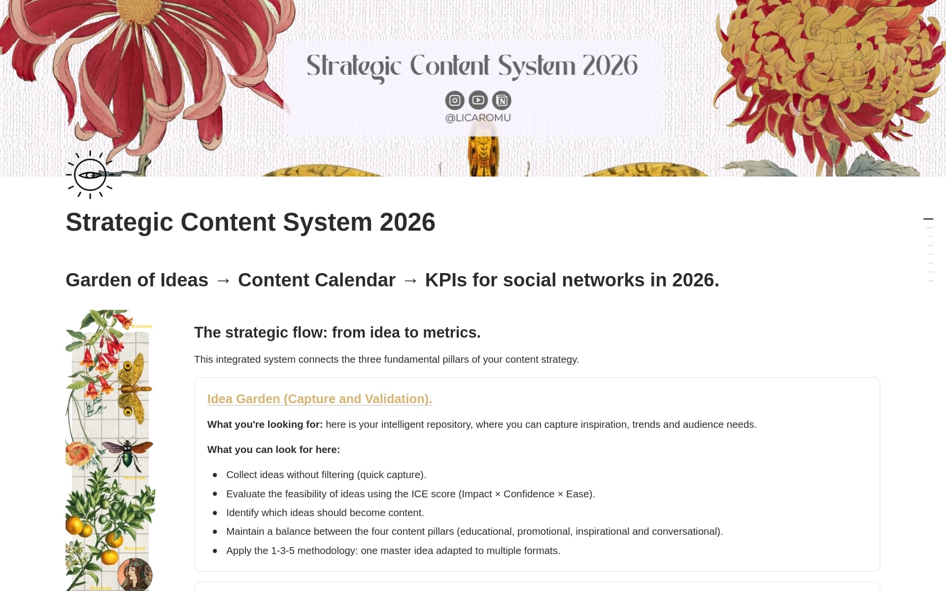 Screenshot of Build your business in Notion collection by Notion