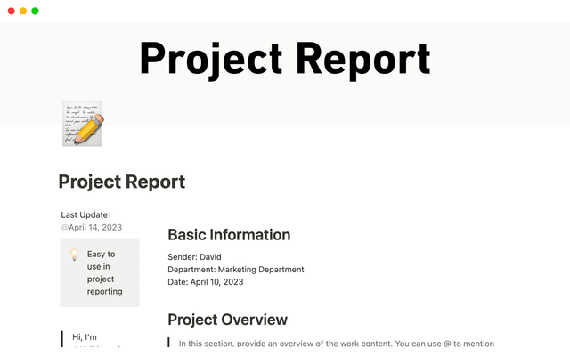 Project Report
