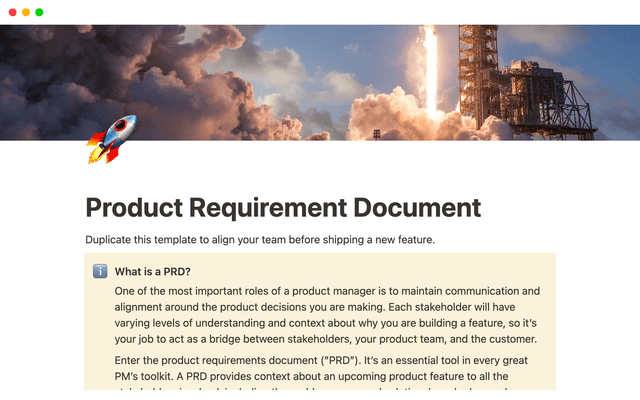 Product Requirement Document